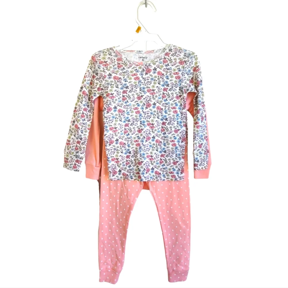 Carters Easter pajama Set Lot Of 2 girls NEW 3T
